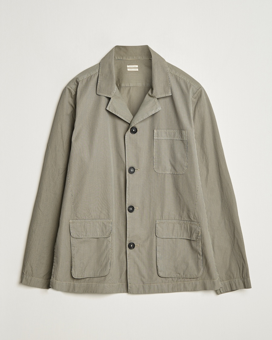 Herr | Skjortjackor | Massimo Alba | Lars Cotton Work Jacket Military