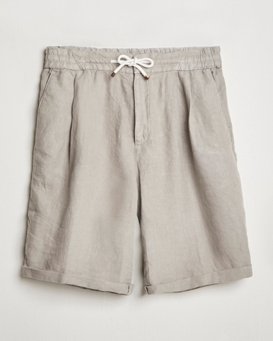 Brunello Cucinelli Drawstring Shorts Khaki – Grön