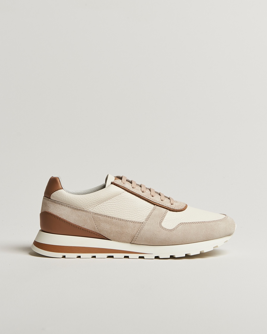 Herr | | Brunello Cucinelli | Luxury Running Sneakers Light Beige