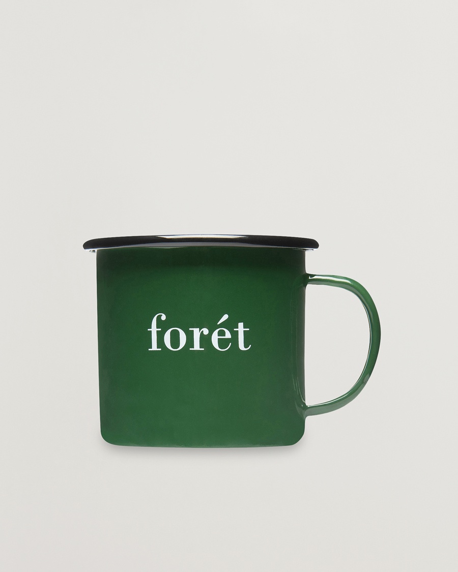 Herr | Livsstil | Forét | Bean Enamel Mug Dark Green