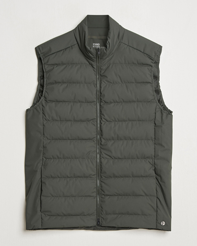 Herr | Dunvästar | Scandinavian Edition | Ratio II Lightweight Padded Vest Dark Olive
