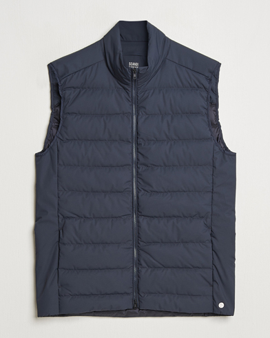Scandinavian Edition Ratio II Down Padded Vest Midnight Blue – Blå