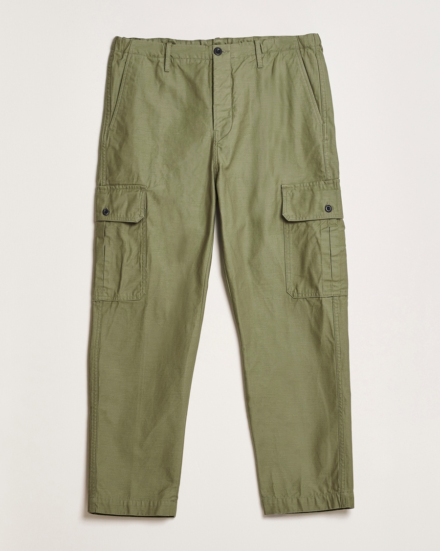 Herr | Slowear | Incotex | Regular Fit Cargo Pants Military