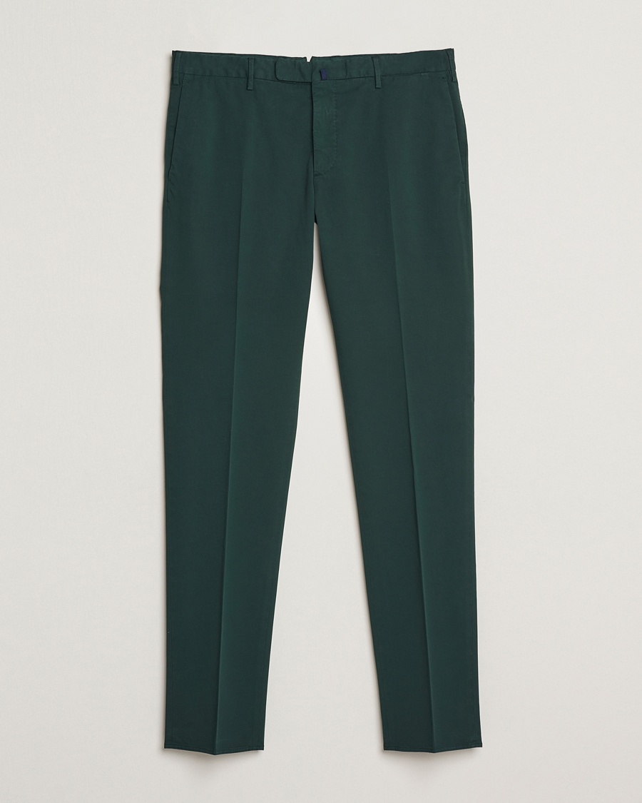 Herr | Slowear | Incotex | Slim Fit Comfort Chinos Dark Green