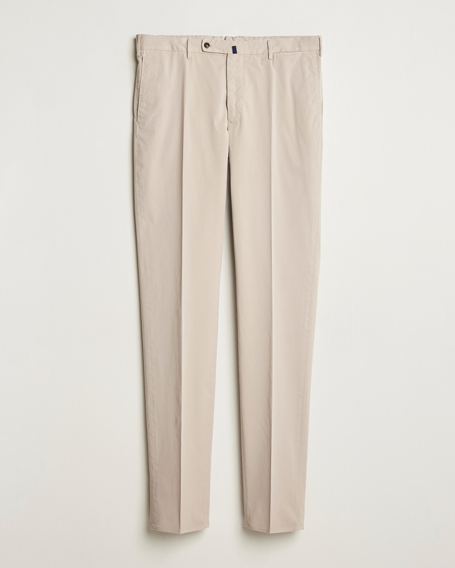 Herr | Incotex | Incotex | Regular Fit Comfort Chinos Light Beige