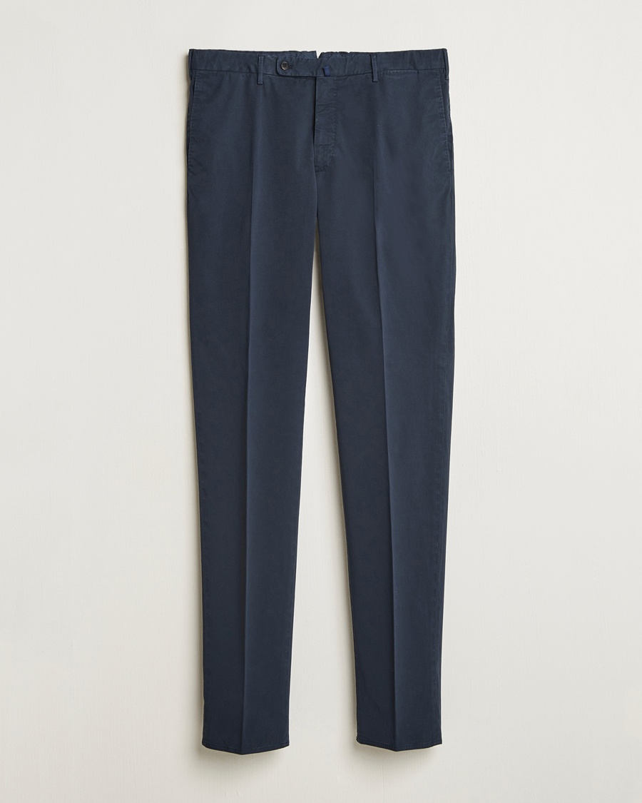 Herr | | Incotex | Regular Fit Comfort Chinos Navy