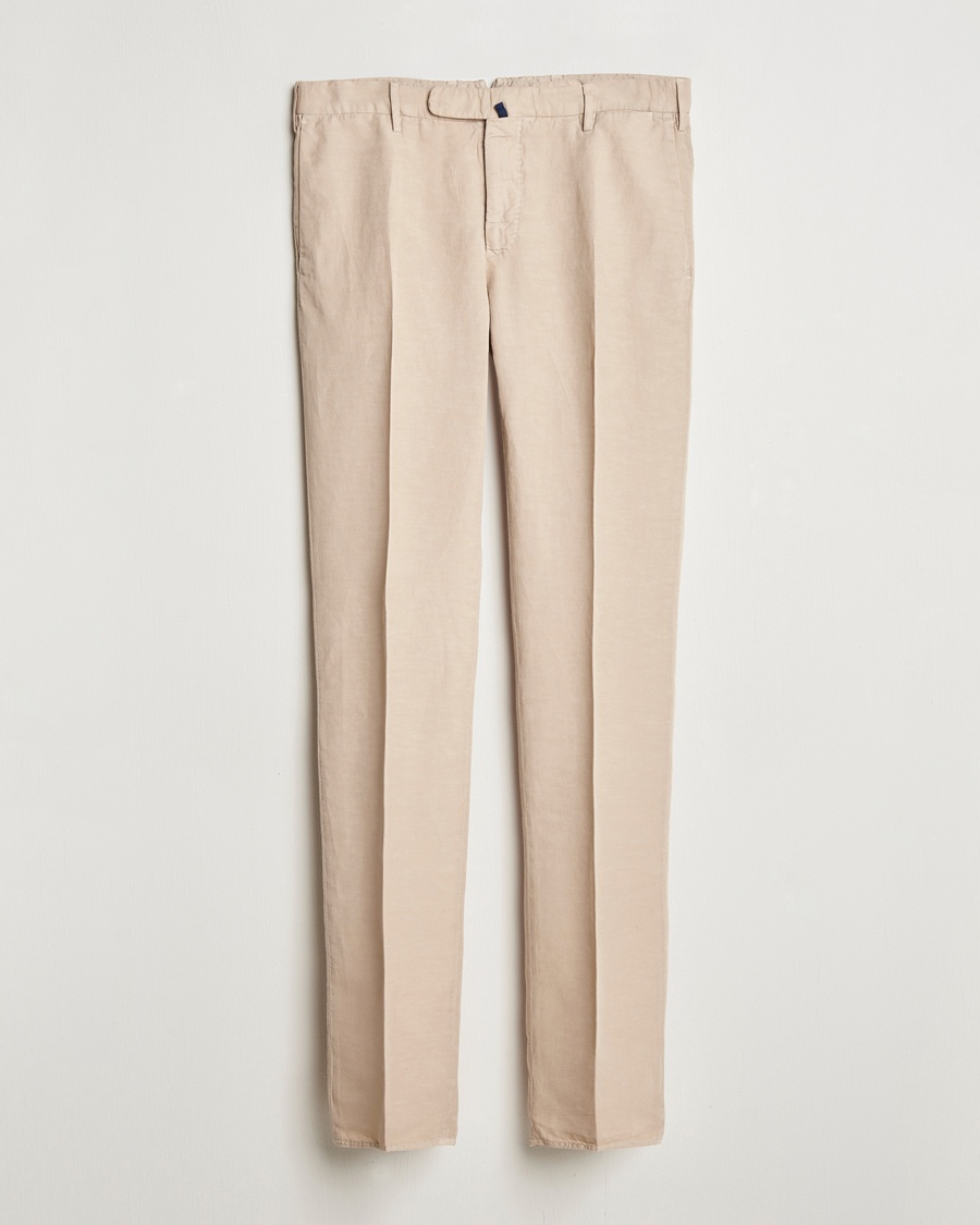Herr | Slowear | Incotex | Slim Fit Chinolino Trousers Beige