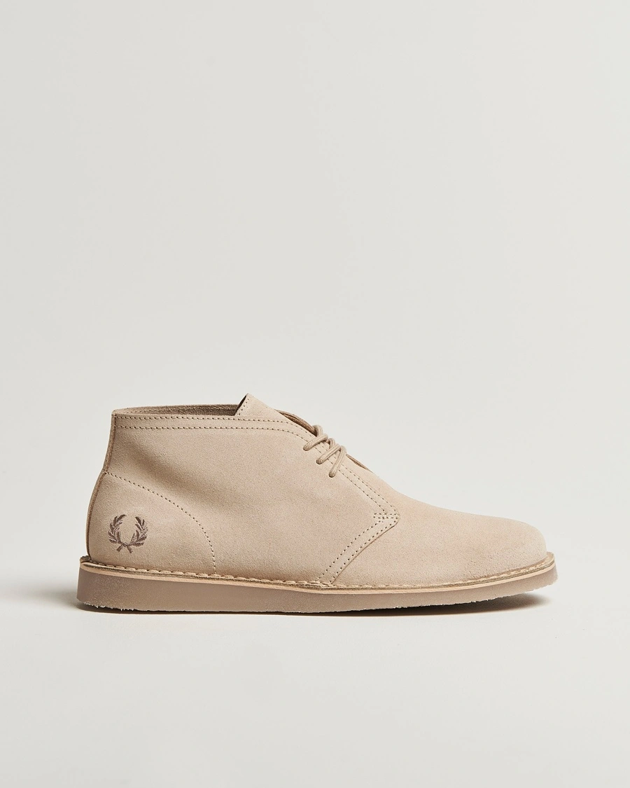 Herr | Kängor | Fred Perry | Hawley Suede Chukka Boot Oatmeal
