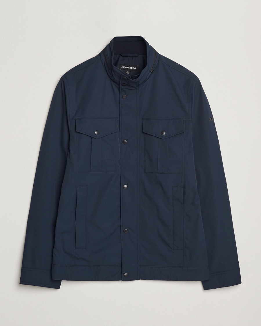 Herr | Jackor | J.Lindeberg | Bailey Field Jacket Navy