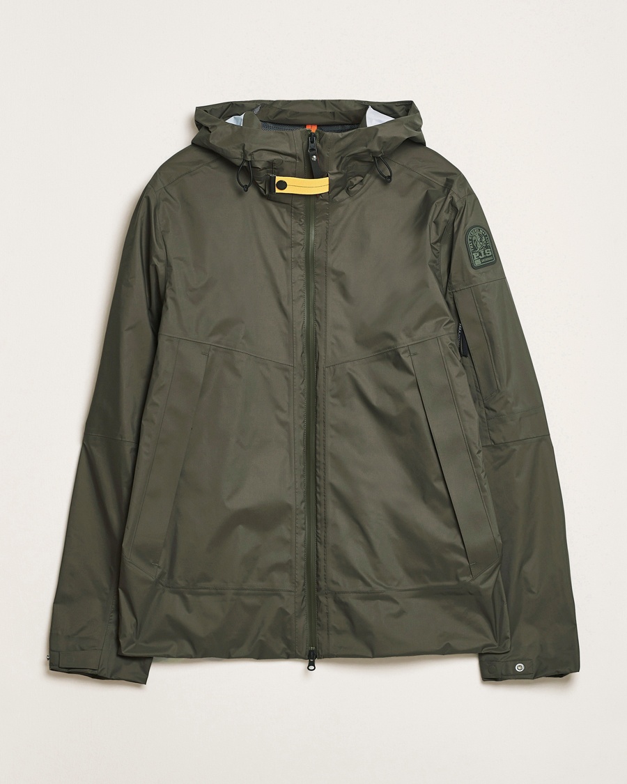 Herr | Funktionsjackor | Parajumpers | Aso Rain Hooded Jacket Dark Mud