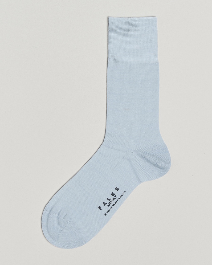 Herr | Vanliga strumpor | Falke | Airport Socks Light Blue