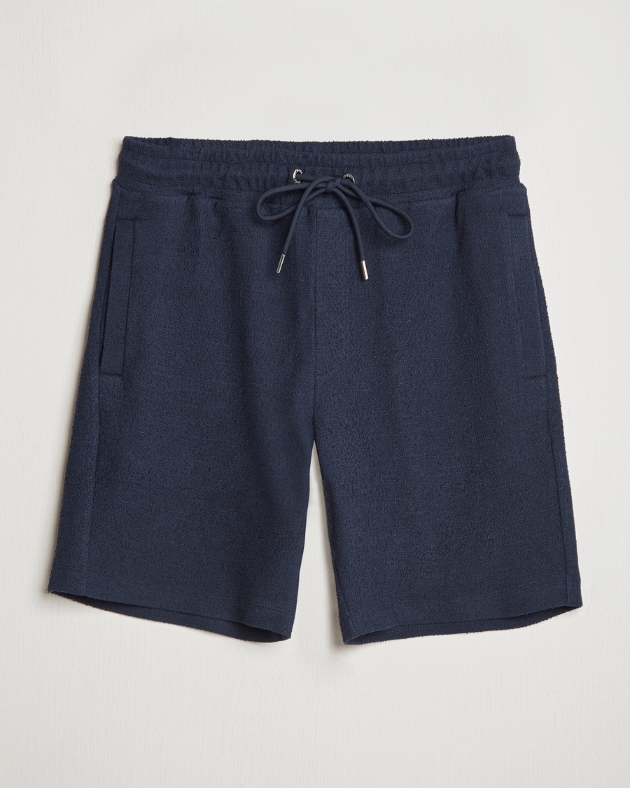 Herr | Shorts | BOSS BLACK | Leoni Terry Sweatshorts Dark Blue