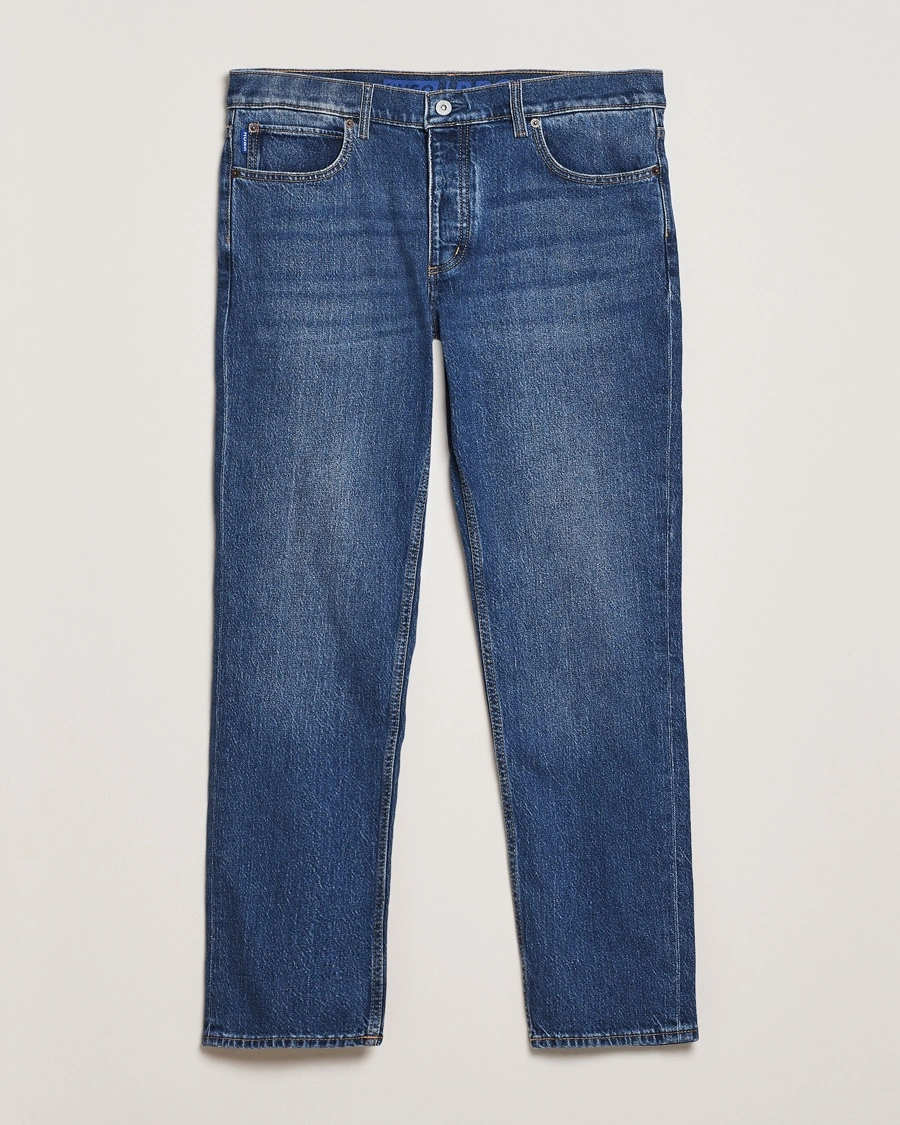 Herr | BOSS | HUGO | Brody Tapered Fit Jeans Medium Blue