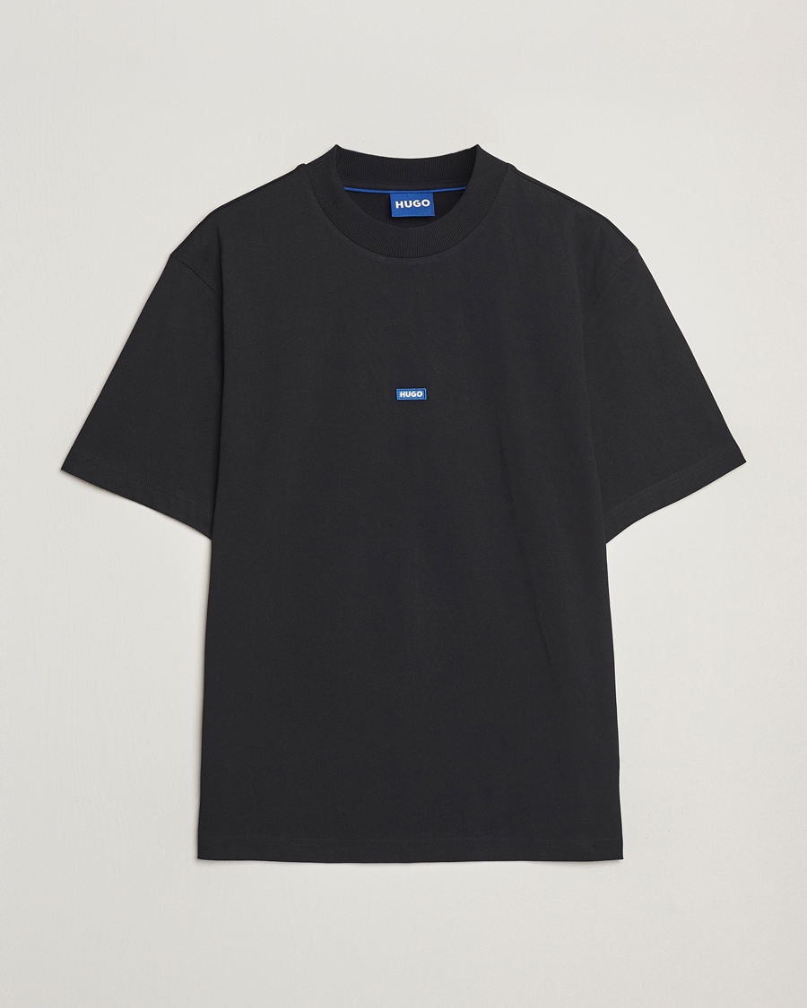 Herr | T-Shirts | HUGO | Nieros Crew Neck T-Shirt Black