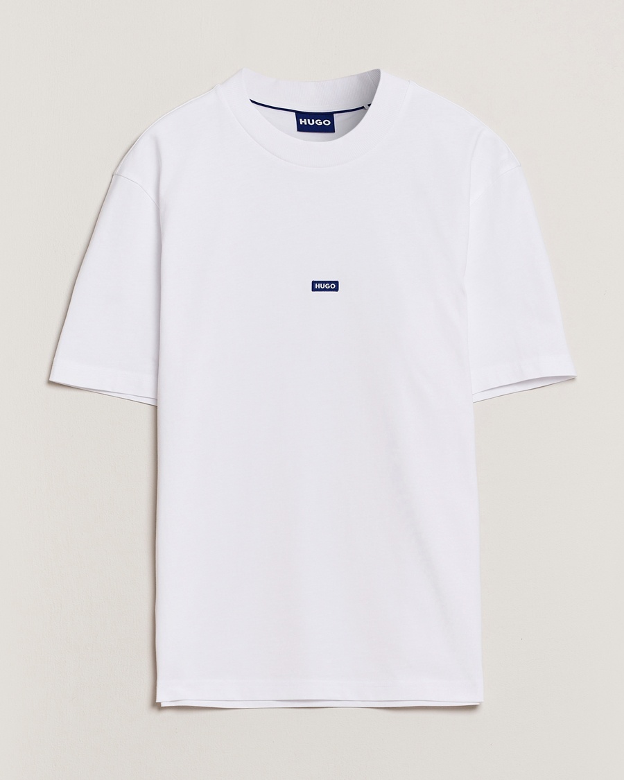 Herr | T-Shirts | HUGO | Nieros Crew Neck T-Shirt White