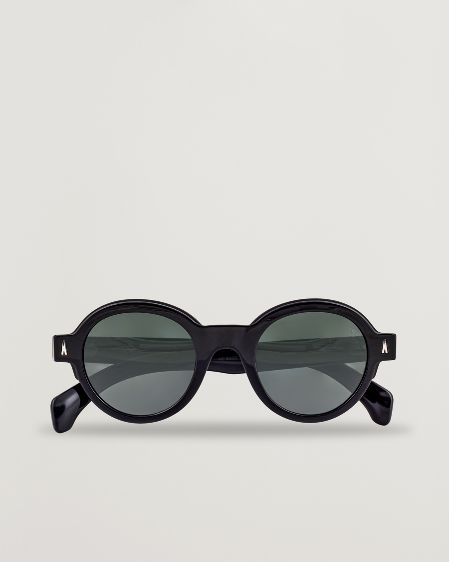 Herr | Runda solglasögon | Moncler Lunettes | Rondosa Sunglasses Shiny Black