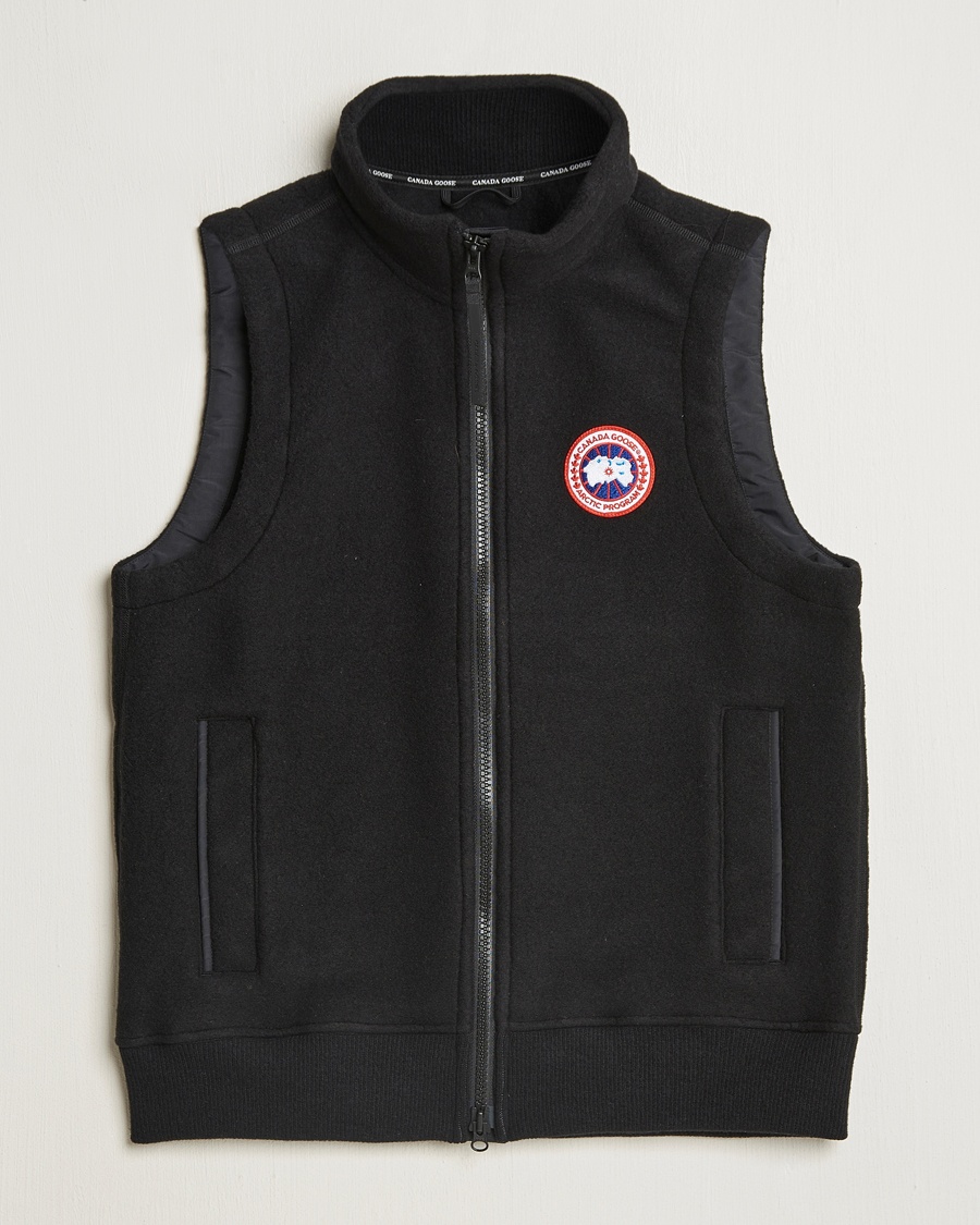 Herr | Samtida jackor | Canada Goose | Mersey Fleece Vest Black