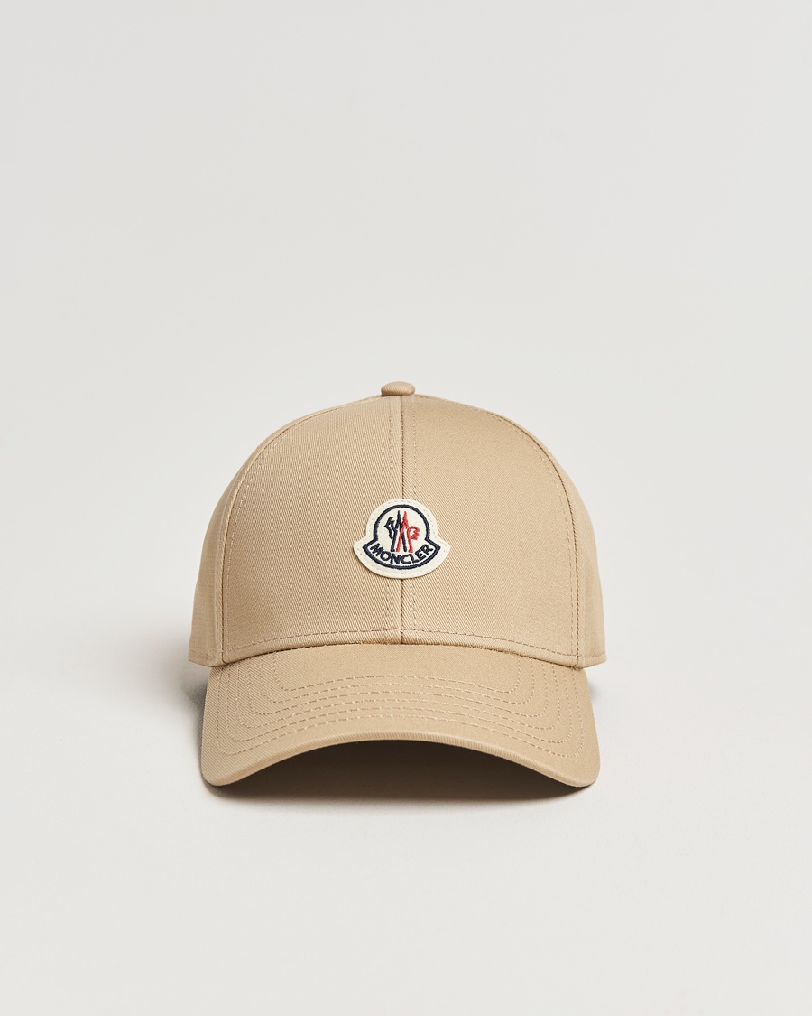 Herr | Hattar & kepsar | Moncler | Logo Baseball Cap Beige