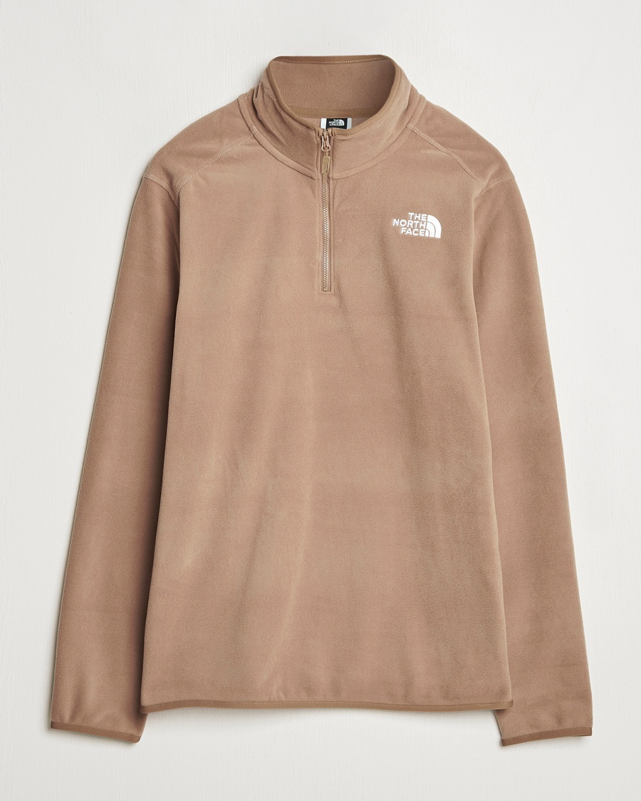 Herr | Fleecetröjor | The North Face | Glacier 1/4 Zip Fleece Latte