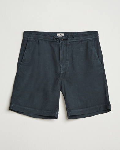 Herr | Linneshorts | Morris | Fenix Linen/Cotton Shorts Blue