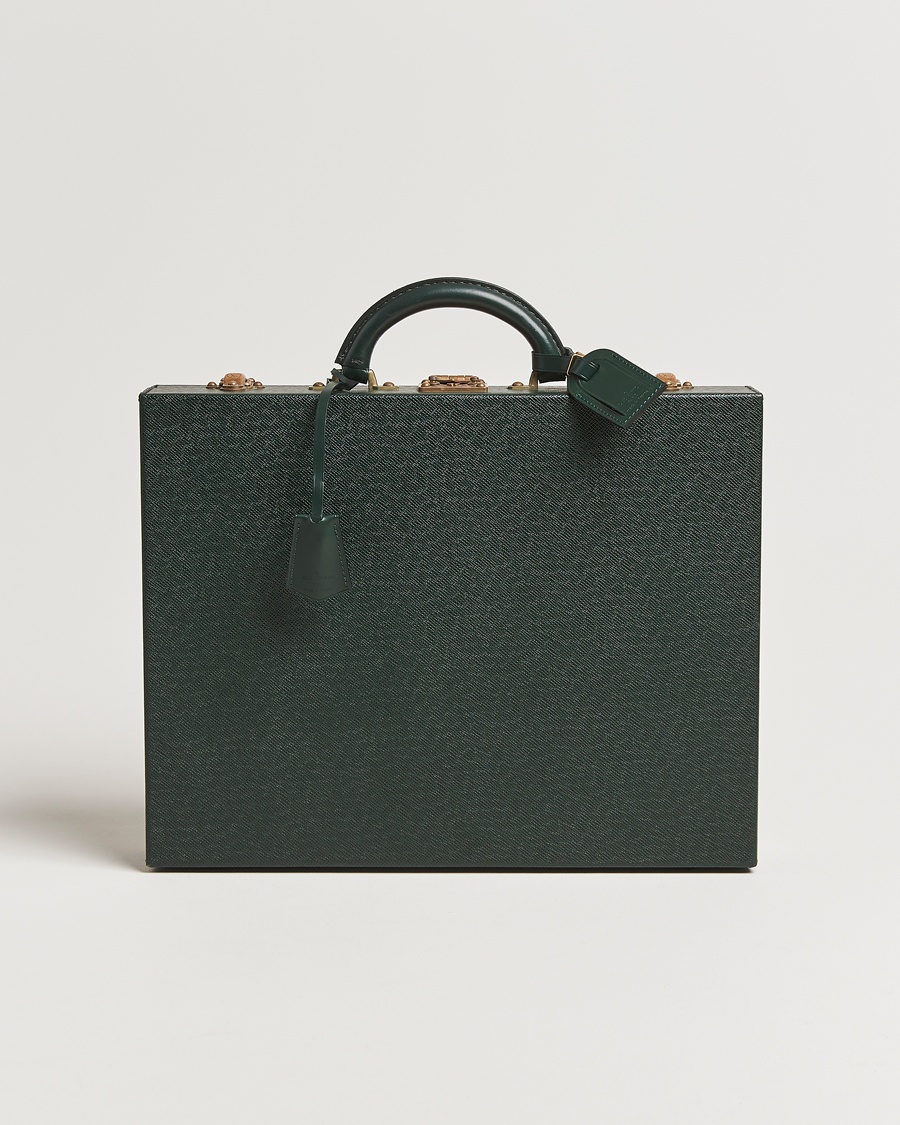 Herr | Pre-owned Accessoarer | Louis Vuitton Pre-Owned | Diplomat Briefcase Taiga Green