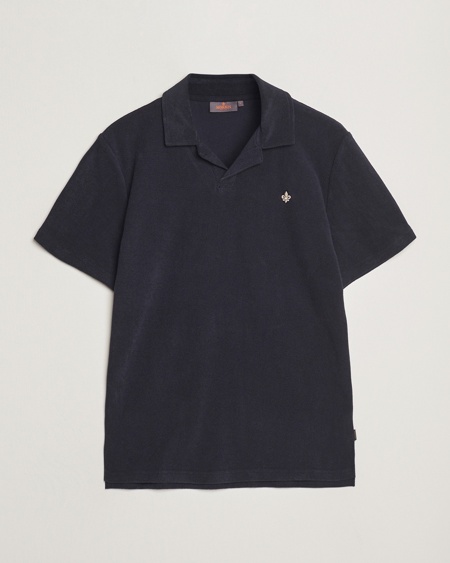 Herr | | Morris | Delon Terry Shirt Old Blue