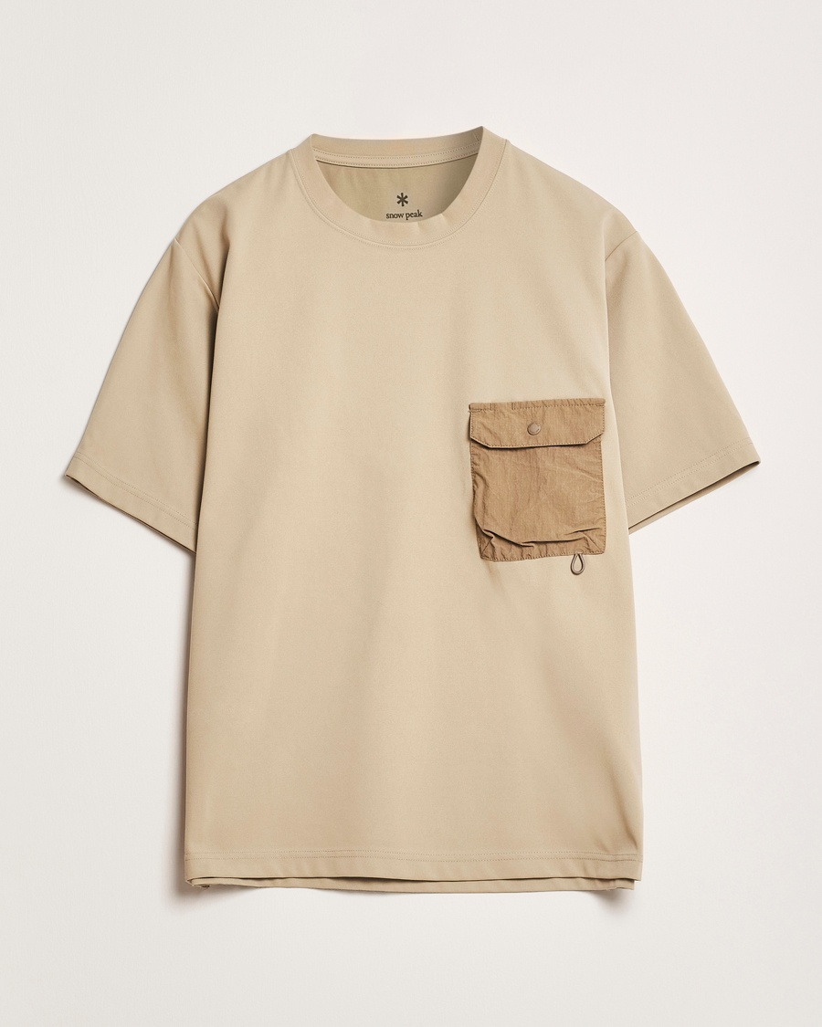 Herr | Snow Peak | Snow Peak | Insect Shield T-Shirt Beige