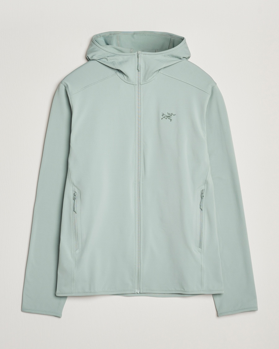 Herr | Huvtröjor | Arc'teryx | Kyanite Lightweight Full Zip Hoodie Stone Green