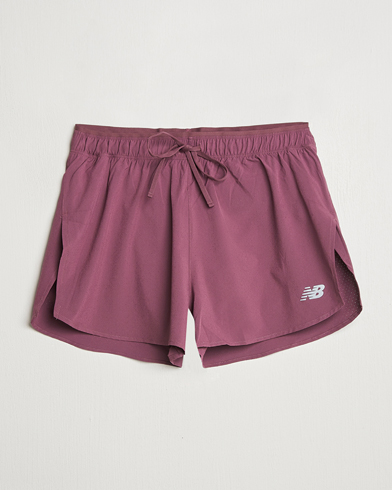 Herr | Shorts | New Balance Running | Split Shorts Faded Plum