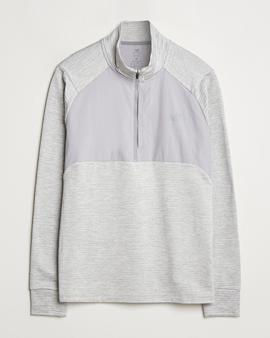Herr | Funktionströjor | New Balance Running | Heat Grid Half Zip Athletic Grey