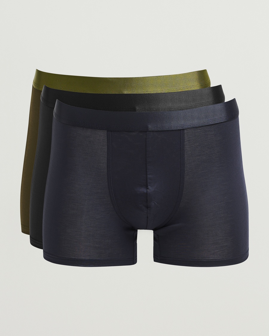 CDLP 3-Pack Boxer Briefs Black/Navy/Olive – Flerfärgad