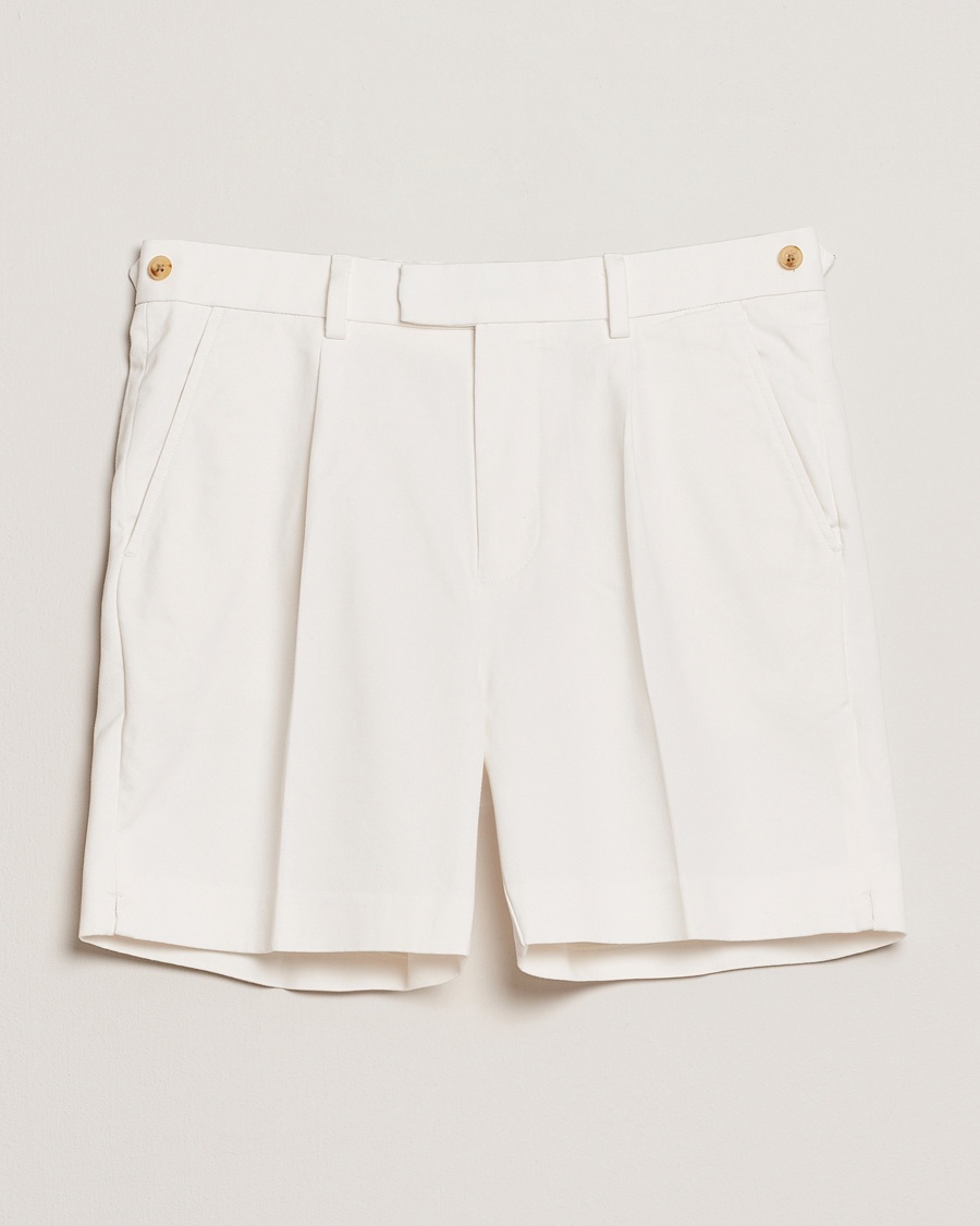 Herr | Chinosshorts | GANT 240 Mulberry Street | Regular Fit Dressed Cotton Twill Shorts Eggshell