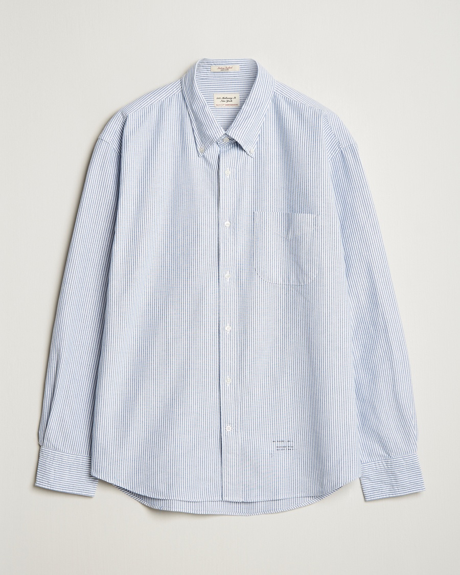 Herr | Business & Beyond - Casual | GANT 240 Mulberry Street | Relaxed Fit US Oxford Banker Shirt Blue/White