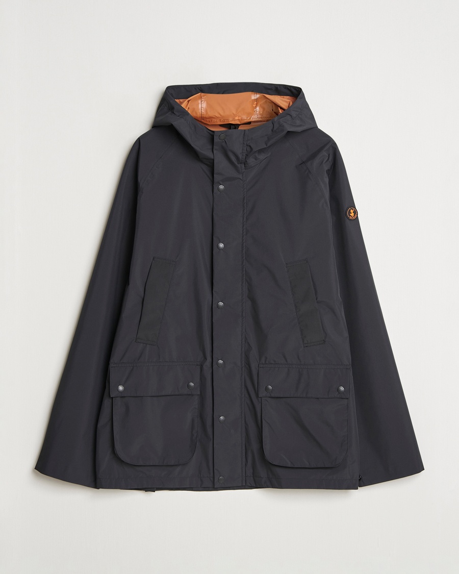 Herr | Lojalitetserbjudande | Save The Duck | Ghibli Wind/Water Resistant Hooded Jacket Black