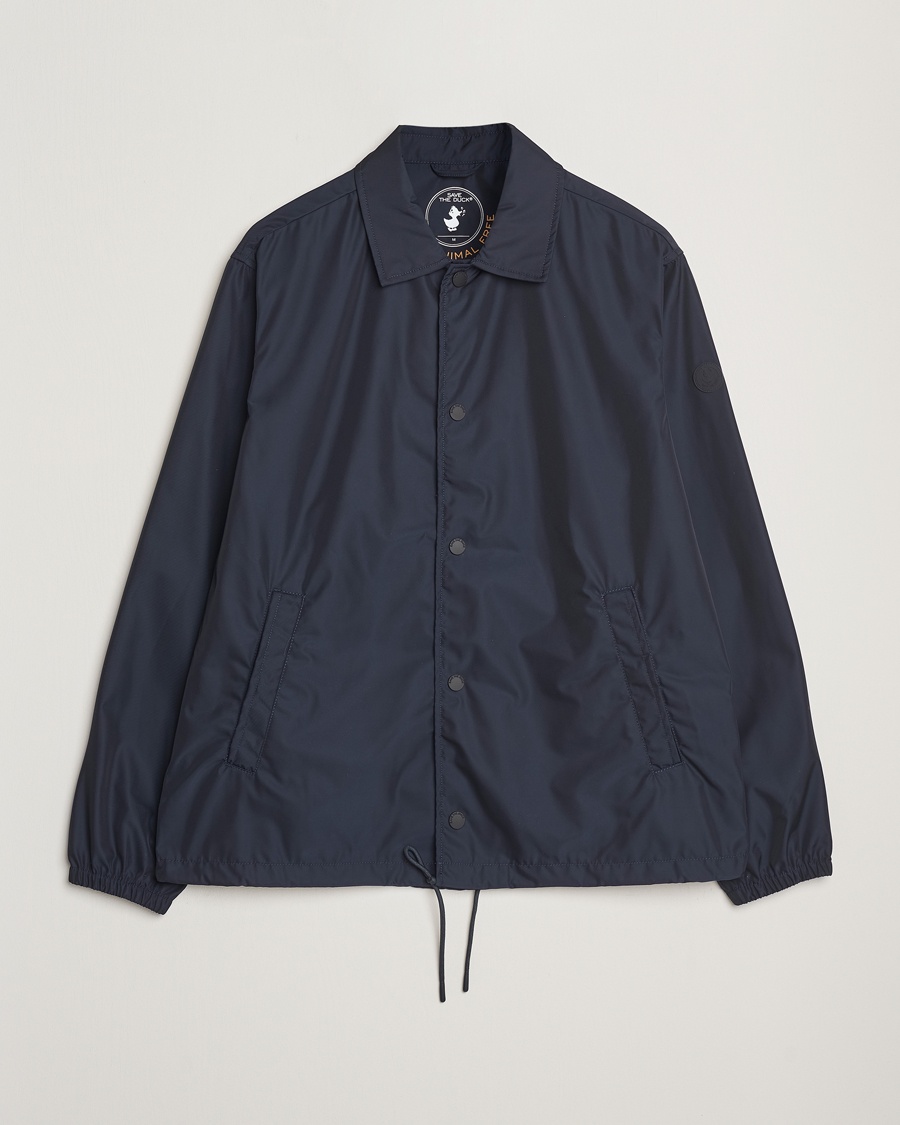 Herr | Jackor | Save The Duck | Prince Wind/Water Resistant Coach Jacket Blue Black
