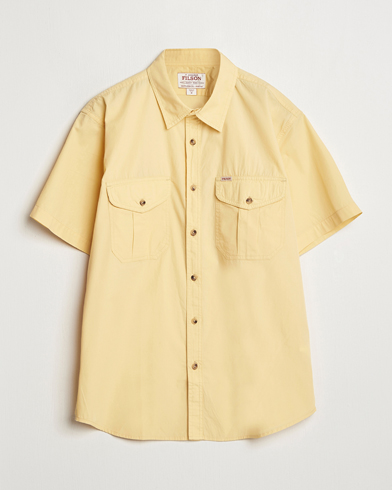 Herr | Kläder | Filson | Washed Short Sleeve Shirt Straw