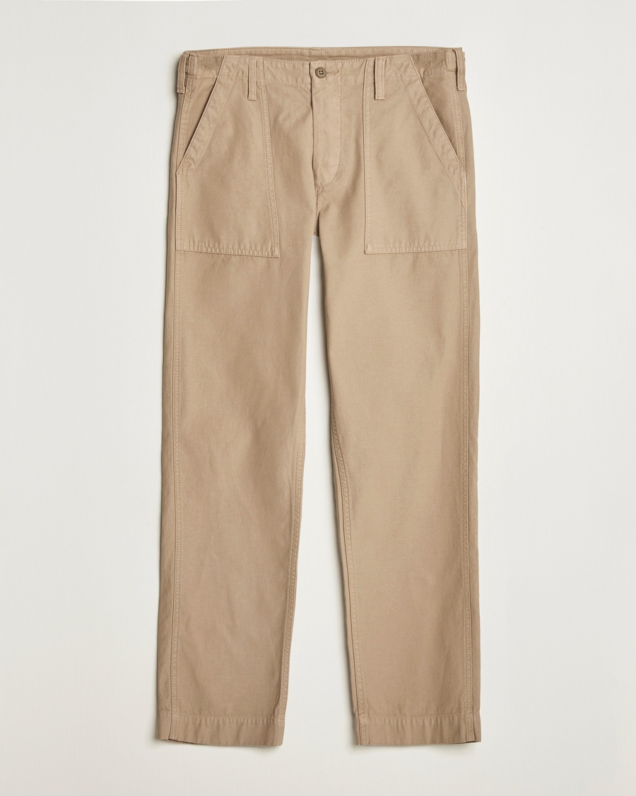 Herr | Byxor | Filson | Field Supply Pants Grey Khaki
