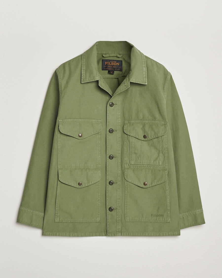 Filson Reverse Sateen Field Cruiser Washed Green – Grön