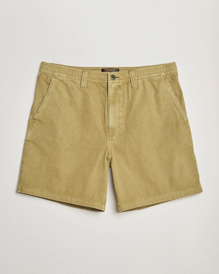 Herr | Shorts | Filson | Oakville Canvas Shorts Slate Olive