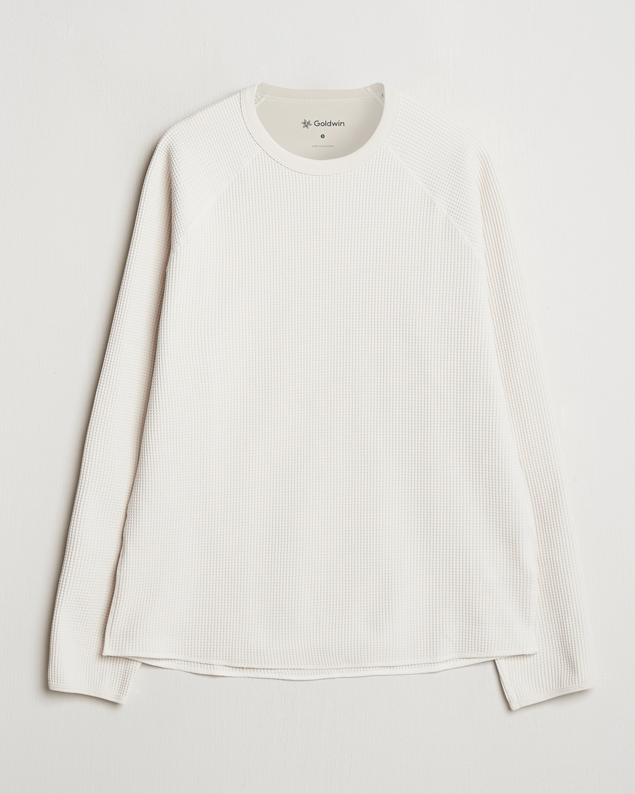 Herr | Långärmade t-shirts | Goldwin | WF Light Long Sleeve T-Shirt Ivory