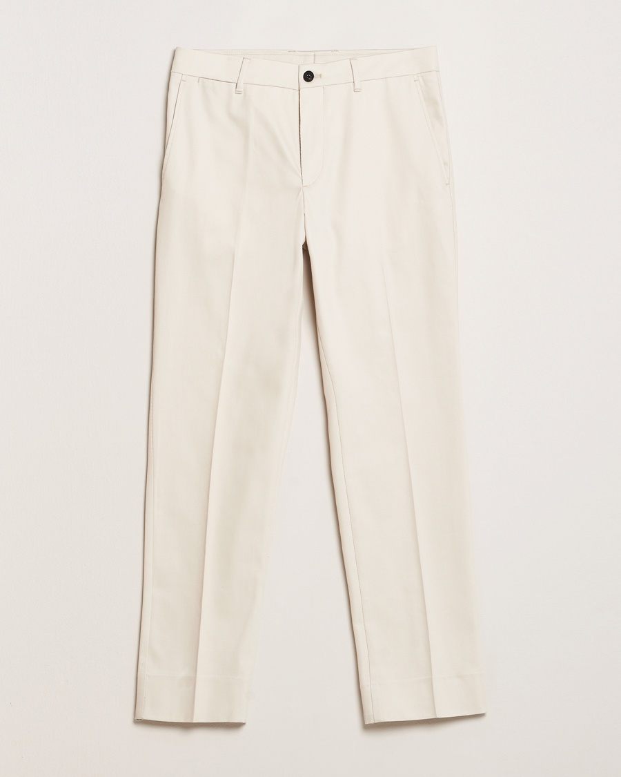 Herr | Byxor | J.Lindeberg | Lois Cotton Twill Pants Moonbeam