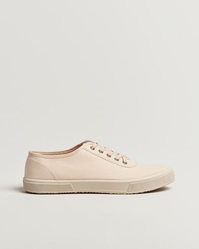 Herr | Heritage Corner | Novesta | Cotton Deck Shoe All Ivory