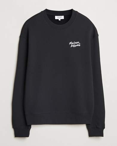 Herr | Maison Kitsuné | Maison Kitsuné | Handwriting Sweatshirt Black