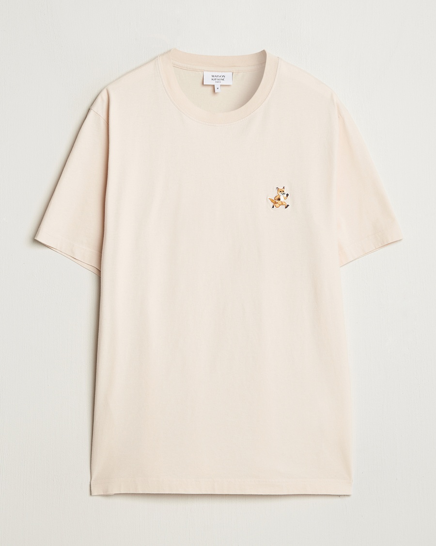 Herr | Maison Kitsuné | Maison Kitsuné | Speedy Fox T-Shirt Warm Stone
