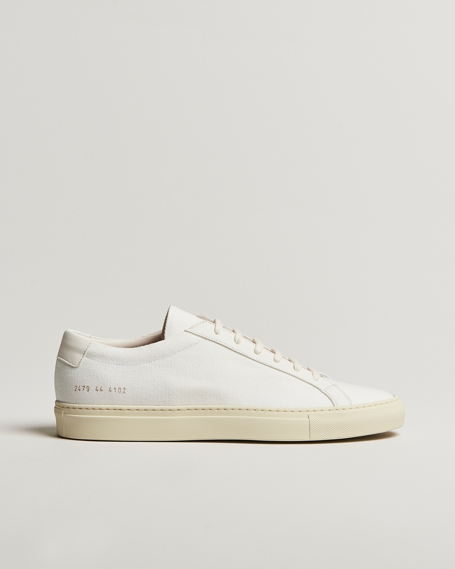 Herr | | Common Projects | Original Achilles Canvas Sneaker Off White