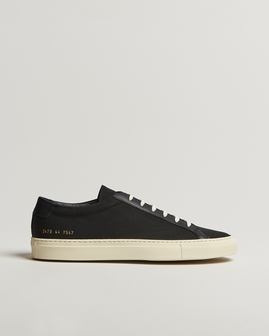 Herr | | Common Projects | Original Achilles Canvas Sneaker Black