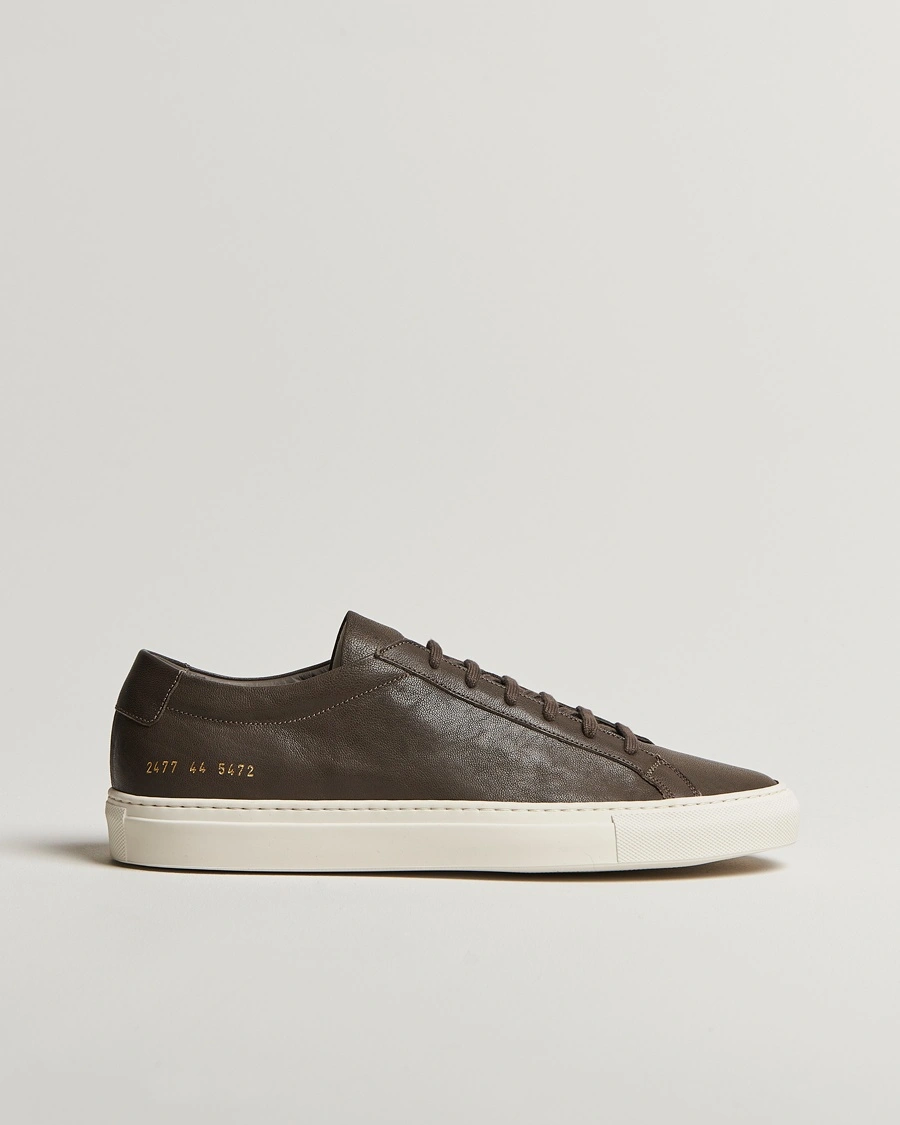 Herr | | Common Projects | Original Summer Achilles Sneaker Dark Brown