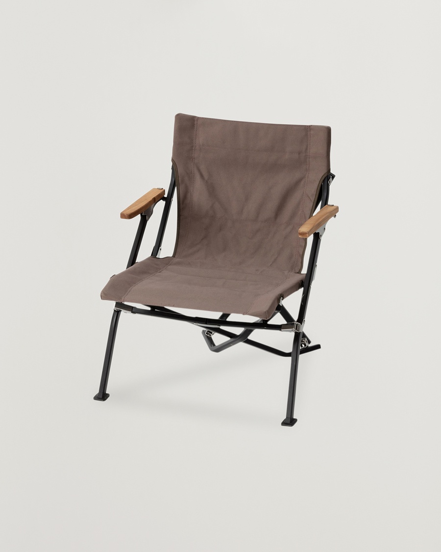 Snow Peak Luxury Low Beach Chair Grey – Grå