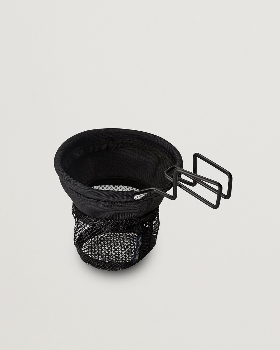 Snow Peak Low Chair Cup Holder Black – Svart