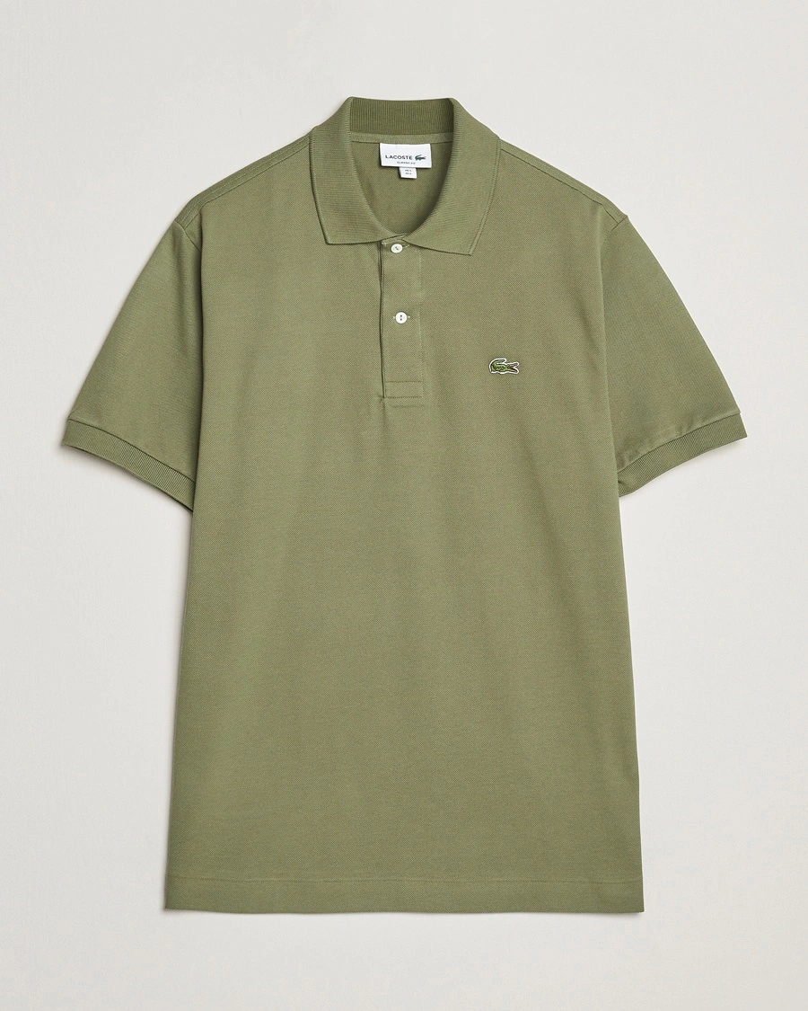 Herr | | Lacoste | Original Polo Piké Khaki Green